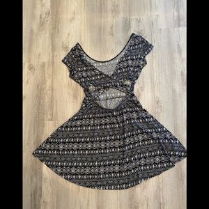 Women beautiful summer dress /black and white